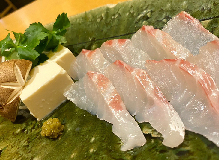 Sea bream shabu shabu