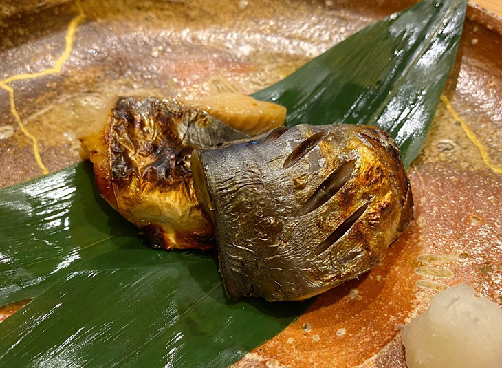 Spanish mackerel saikyo yaki